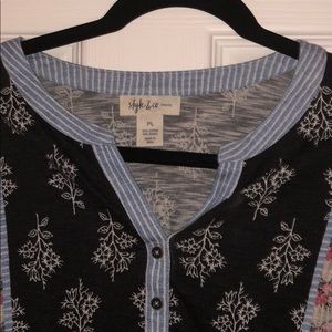 Style & Co ( Macy’s Brand) shirt.